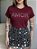 T-SHIRT AMOR C/STRASS - BORDO - Imagem 4