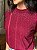 T-SHIRT GOLA ALTA C/STRASS - BORDO - Imagem 3