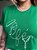 T-SHIRT NOSSA SENHORA TERÇO C/APLICAÇÃO - VERDE BANDEIRA - Imagem 2