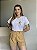 T-SHIRT FÉ FLOR C/APLICAÇÃO - BRANCO - Imagem 1