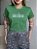 T-SHIRT GRATIDÃO C/APLICAÇÃO - VERDE BANDEIRA - Imagem 4