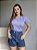 T-SHIRT MINHA FÉ ME FAZ VIVER - LILAS - Imagem 1