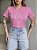 T-SHIRT TERÇO NOSSA SENHORA - ROSA BEBE - Imagem 3