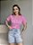 T-SHIRT TERÇO NOSSA SENHORA - ROSA BEBE - Imagem 1