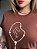 T-SHIRT TERÇO NOSSA SENHORA - MARROM - Imagem 2