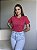 T-SHIRT COLCCI BASIC COM RELEVO - ROSA PINK - Imagem 1