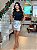 REGATA CANELADA C/ STRASS - PRETO - Imagem 3