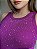 REGATA CANELADA COM STRASS - ROXO - Imagem 2