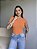 T-SHIRT CANELADA - LARANJA CRUCH - Imagem 4