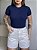 T-SHIRT CANELADA - AZUL MARINHO - Imagem 3