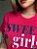 T-SHIRT SWEET GIRLS CLUB C/APLICAÇÃO - ROSA PINK - Imagem 2