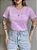 T-SHIRT TOMMY HILFIGER PUFF - ROXO POESIA - Imagem 1