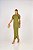VESTIDO MAITÊ LISO DE ALGODÃO COM BOLSO - VERDE ORGÂNICO - Imagem 1