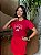 T-SHIRT LOVED LAÇO C/APLICAÇÃO - VERMELHO - Imagem 1