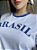 T-SHIRT BRASIL RELEVO C/PUNHO - BRANCO - Imagem 2
