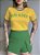 T-SHIRT BRASIL RELEVO C/PUNHO - AMARELO - Imagem 3
