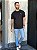 CAMISETA MASCULINA RESERVA BASICA - PRETO - Imagem 3