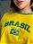 CROPPED OVERSIZED BRASIL LISTRAS - AMARELO - Imagem 2