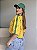 CROPPED OVERSIZED BRASIL LISTRAS - AMARELO - Imagem 4