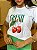 T-SHIRT DTF FRESH CHERRY - BRANCO - Imagem 3