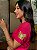 T-SHIRT BORBOLETA BORDADO NA MANGA - ROSA PINK - Imagem 3