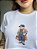 T-SHIRT DTF POLO BEAR - BRANCO - Imagem 2