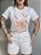 T-SHIRT DTF DEER PRINT BEAUTIFUL - OFF WHITE - Imagem 3