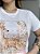 T-SHIRT DTF DEER PRINT BEAUTIFUL - OFF WHITE - Imagem 2