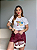 T-SHIRT DTF  FARM RIO ANIMAL PRINT - OFF WHITE - Imagem 1