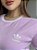 T-SHIRT ADIDAS LISTRAS COM PUNHO - ROXO POESIA - Imagem 2