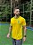 CAMISETA MASCULINA DRY FIT BRASIL (BORDADO) - AMARELO - Imagem 1