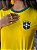 T-SHIRT DRY FIT BRASIL (BORDADO) - AMARELO - Imagem 2