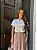 T-SHIRT DTF AMADA POR UM DEUS BOM - OFF WHITE - Imagem 1