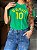 T-SHIRT BRASIL 10 - VERDE BANDEIRA - Imagem 2