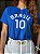 T-SHIRT BRASIL 10 - AZUL BIC - Imagem 2