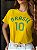 T-SHIRT BRASIL 10 - AMARELO - Imagem 2