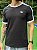 CAMISETA MASCULINA ADIDAS LISTRAS C/PUNHO - PRETO - Imagem 2