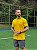 CAMISETA MASCULINA ADIDAS LISTRAS C/PUNHO - AMARELO - Imagem 1