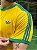 CAMISETA MASCULINA ADIDAS LISTRAS C/PUNHO - AMARELO - Imagem 2