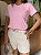 T-SHIRT LISA - ROSA CLARO - Imagem 3