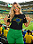 T-SHIRT DTF BRASIL MAPA STRASS - PRETO - Imagem 1