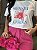 T-SHIRT DTF SUNSET GARDEN - OFF WHITE - Imagem 2