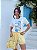 T-SHIRT DTF HAPPY CARTÃO POSTAL - OFF WHITE - Imagem 1