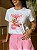 T-SHIRT DTF MARGARIDA NASA - BRANCO - Imagem 3
