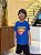 T-SHIRT INFANTIL DTF SUPER FILHO - AZUL BIC - Imagem 1