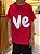 T-SHIRT INFANTIL DTF  VE (LOVE) - VERMELHO - Imagem 2