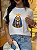 T-SHIRT DTF NOSSA SENHORA APARECIDA CARTOONE - OFF WHITE - Imagem 2