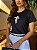 T-SHIRT DTF CRUZ FLORAL - PRETO - Imagem 4