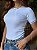 T-SHIRT CANELADA C/VIVO - BRANCO - Imagem 2