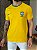 CAMISETA MASCULINA BRASIL (BORDADO) - AMARELO - Imagem 2